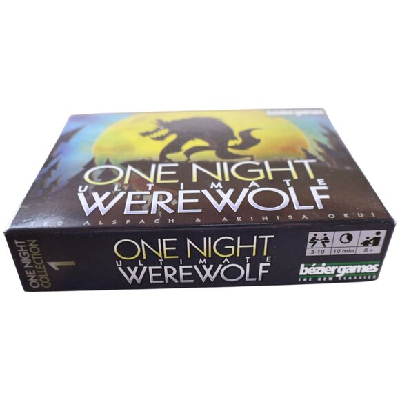 One Night Ultimate Werewolf Party Card Game (2019 Bézier Games) Complete - Picture 2 of 7
